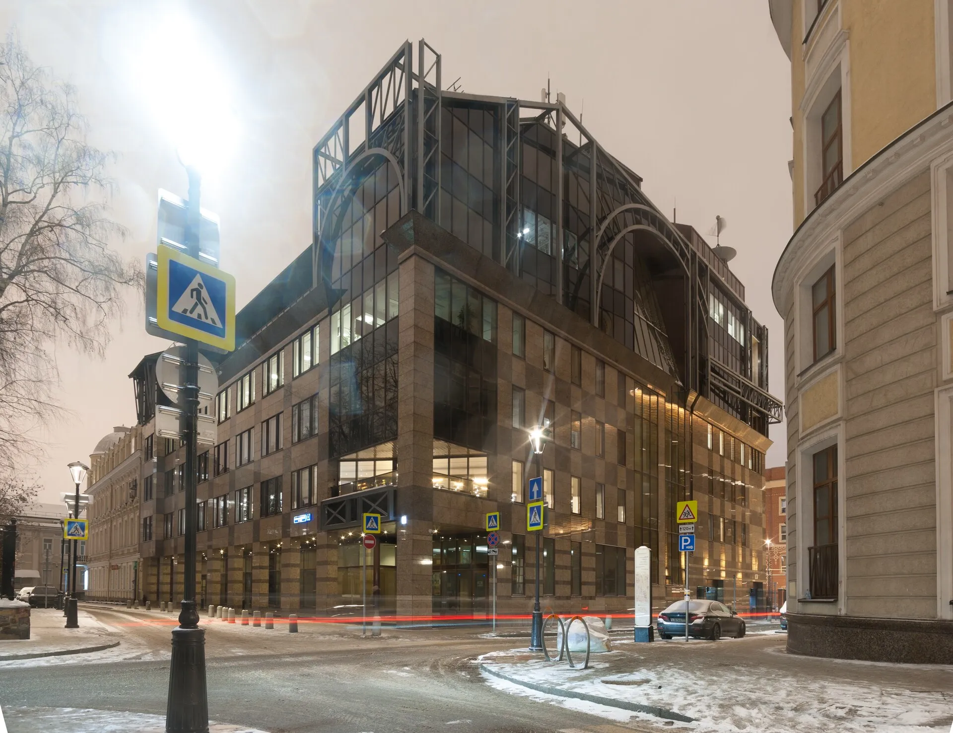 Вознесенский, фасад